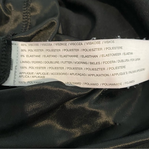 Mango sleeveless LBD with lace at sides - Picture 8 of 8